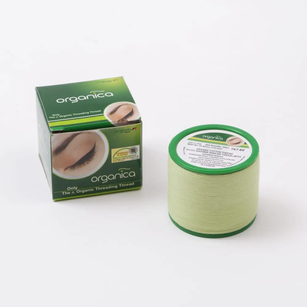 Orgánica – Hilo orgánico para la depilación de cejas