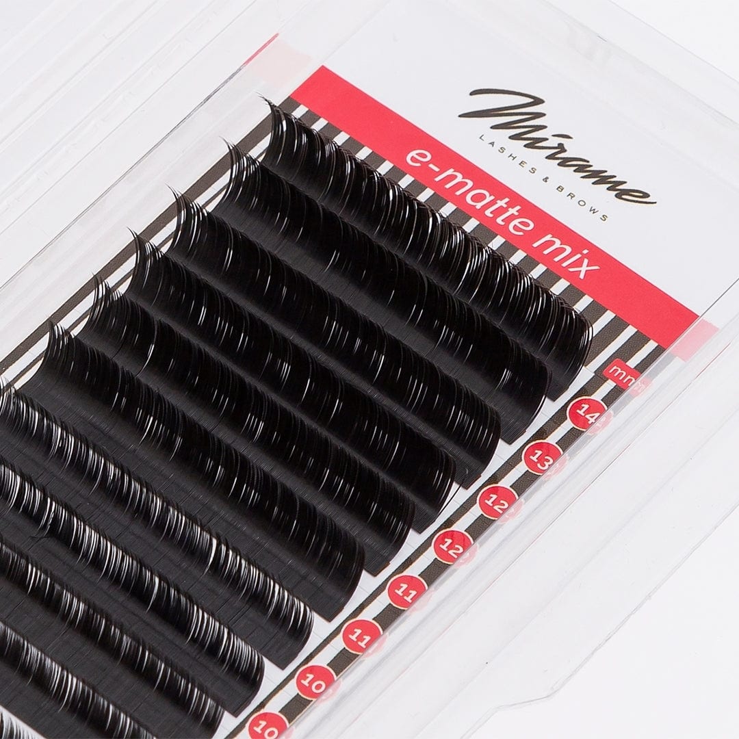 Pestañas E-Matte Mix